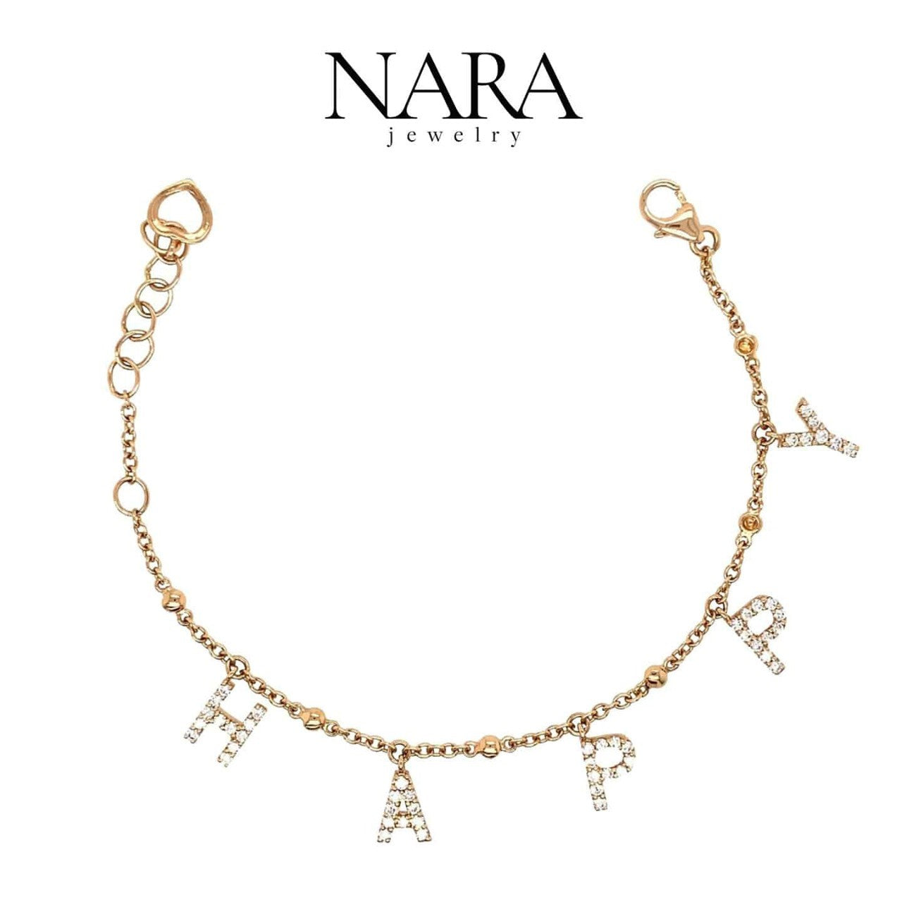 DIAMOND BRACELET ( H A P P Y )